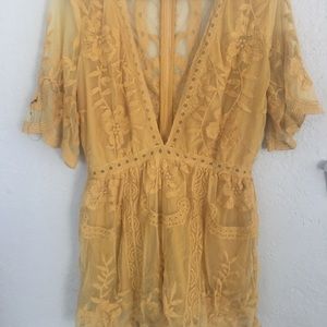 Honey punch romper